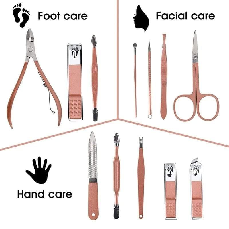 16 PCS Functional Professional Manicure Kit Set